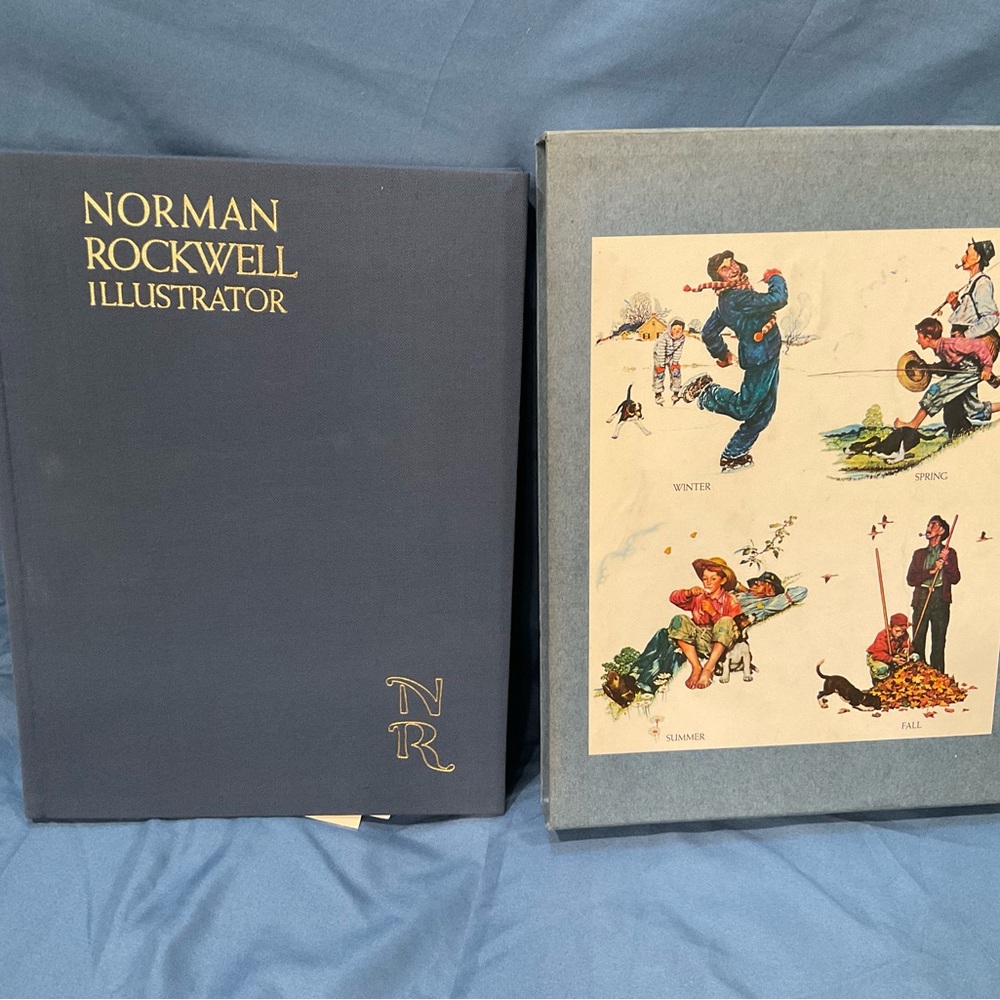Art book by Norman Rockwell
